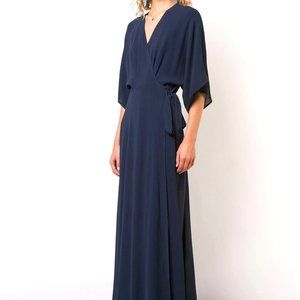 Reformation Winslow Dress - Navy